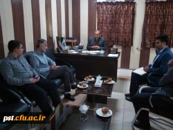 جلسه با مدیر موسسه دارالقران زرقان 