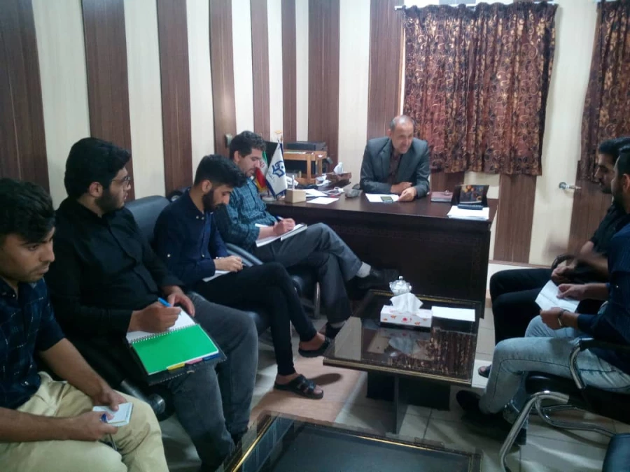 جلسه ی اعضای شورای صنفی با سرپرست محترم دانشگاه 