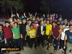 مسابقات بین خوابگاهی با استقبال گسترده دانشجومعلمان