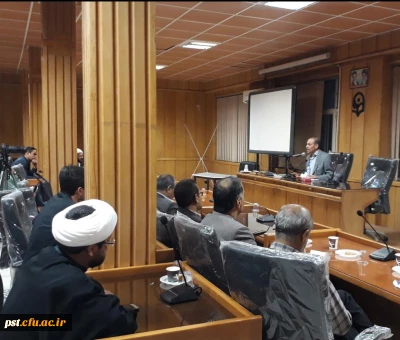 گردهمایی اساتید دانشگاه فرهنگیان شهید مطهری با حضور ریاست محترم دانشگاه فرهنگیان استان فارس جناب آقای دکتر افلاکی فرد 