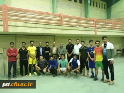 بازدید شبانه ریاست محترم دانشگاه از فعالیتهای ورزشی دانشجومعلمان 