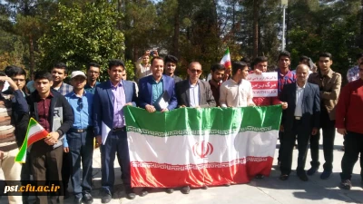 همایش معلم استکبار ستیز ایرانی  روز دوشنبه 13 آبان با حضور نماینده ولی فقیه در سپاه زرقان 