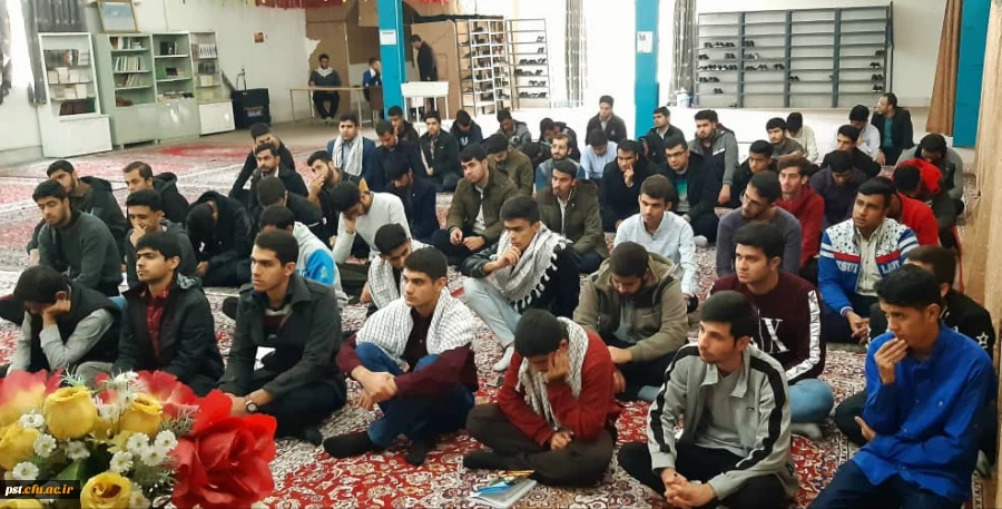 همایش هفته بسیج با حضور جناب سرهنگ جمالی با محوریت دانشجومعلم طراز انقلاب اسلامی 