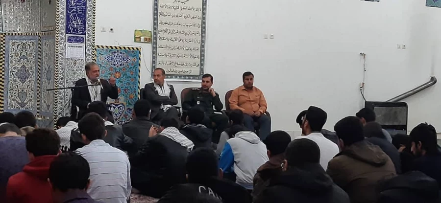 همایش هفته بسیج با حضور جناب سرهنگ جمالی با محوریت دانشجومعلم طراز انقلاب اسلامی 