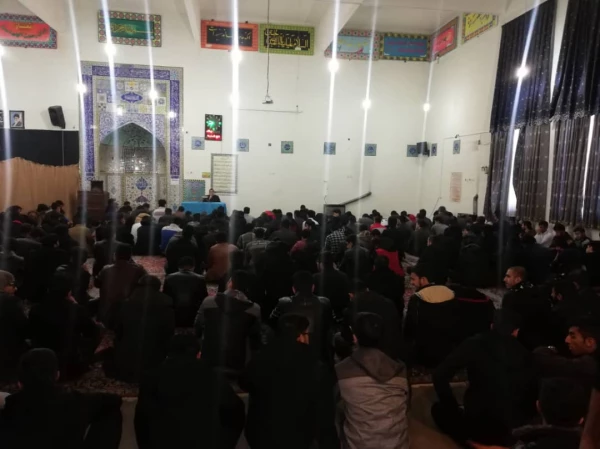 جلسه مسئولین دانشگاه با دانشجومعلمان بمناسبت پایان ترم اول و موارد توجیهی (آموزشی،فرهنگی،رفاهی و ..) برای نیمسال دوم تحصیلی 99-98