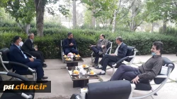 بازدید نمایندگان سازمان مرکزی از فعالیتهای عمرانی دانشگاه فرهنگیان شهید مطهری (ره) شیراز 