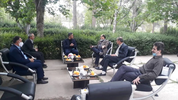 بازدید نمایندگان سازمان مرکزی از فعالیتهای عمرانی دانشگاه فرهنگیان شهید مطهری (ره) شیراز 