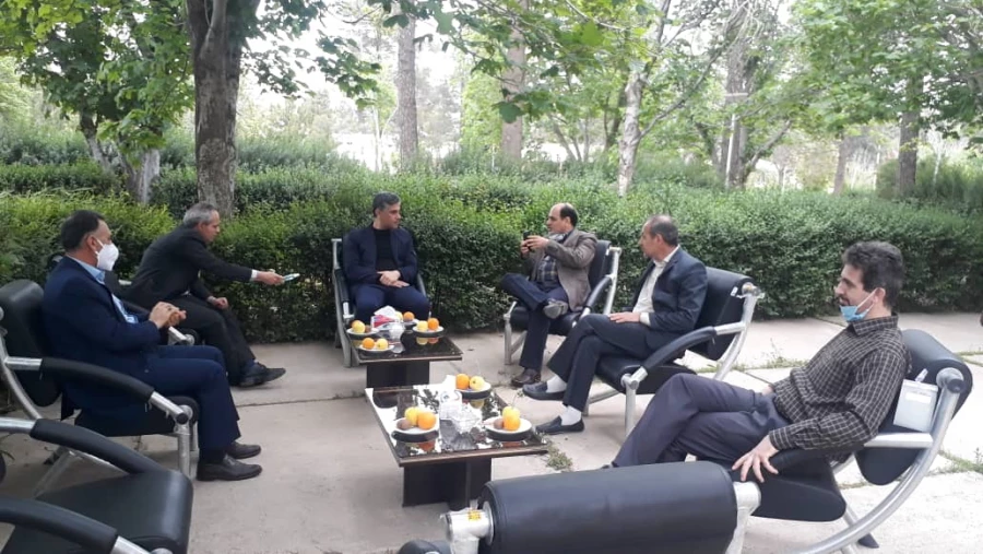 بازدید نمایندگان سازمان مرکزی از فعالیتهای عمرانی دانشگاه فرهنگیان شهید مطهری (ره) شیراز 