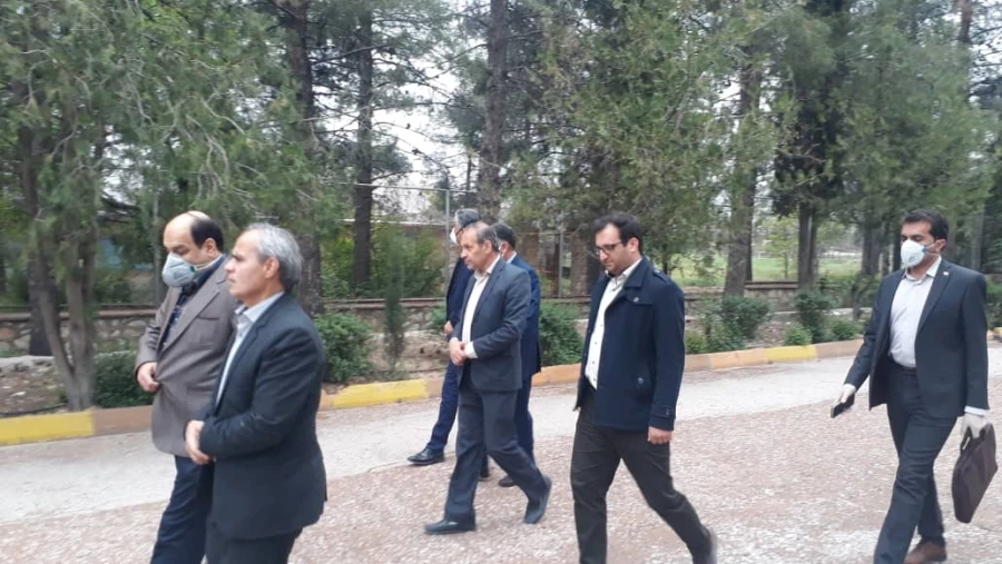 بازدید نمایندگان سازمان مرکزی از فعالیتهای عمرانی دانشگاه فرهنگیان شهید مطهری (ره) شیراز 