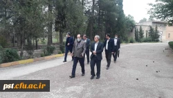 بازدید نمایندگان سازمان مرکزی از فعالیتهای عمرانی دانشگاه فرهنگیان شهید مطهری (ره) شیراز 