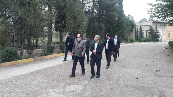 بازدید نمایندگان سازمان مرکزی از فعالیتهای عمرانی دانشگاه فرهنگیان شهید مطهری (ره) شیراز 