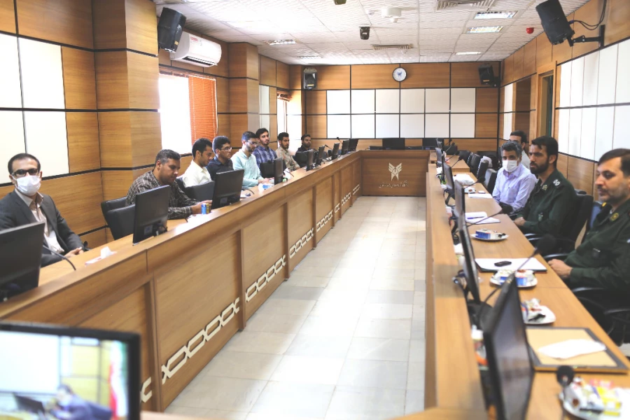 حضور ریاست محترم دانشگاه جناب آقای دکتر علیدادی  در مراسم تکریم و معارفه مسئولان قدیم و جدید بسیج دانشجویی شهرستان زرقان با جمعی از  مسئولان دانشگاه ها و فرمانده بسیج سپاه زرقان