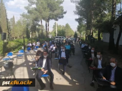 جلسه اساتید مرکز آموزش عالی شهید مطهری عصر یکشنبه به مناسبت آغاز سال تحصیلی جدید ، با رعایت پروتکل های بهداشتی و در فضای باز برگزار گردید