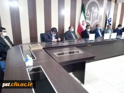 گزارش برگزاری جلسه توجیهی بخش های مختلف اداری دانشگاه با دانشجومعلمان ورودی 97-98-99 