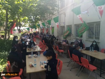 مراسم جشن میلاد امام زمان(عج) با حضور همکاران و خانواده های گرامیشان به میزبانی اقای دکتر علیدادی 