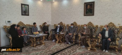 دیدار با خانواده شهید اکبر عبدالله نژاد