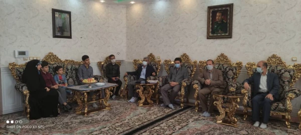 دیدار با خانواده شهید اکبر عبدالله نژاد 2