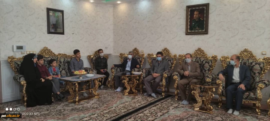 دیدار با خانواده شهید اکبر عبدالله نژاد 2