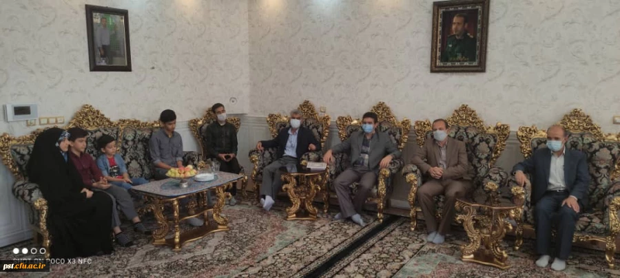 دیدار با خانواده شهید اکبر عبدالله نژاد 3