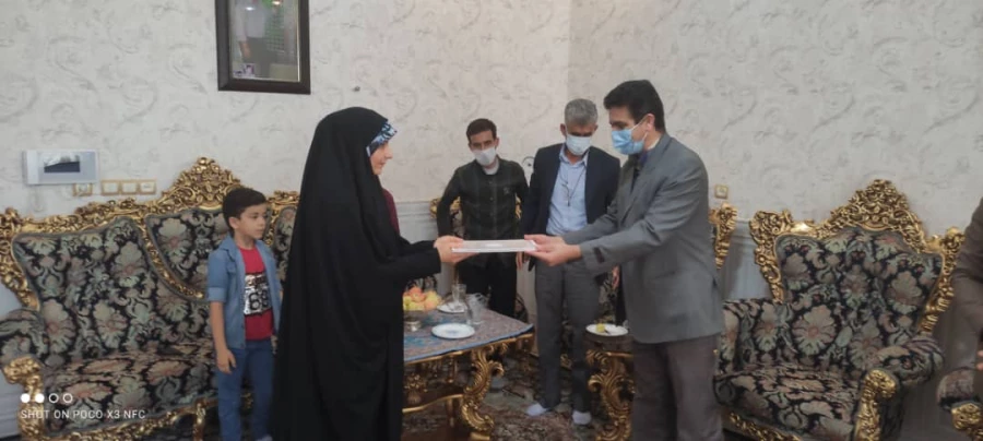 دیدار با خانواده شهید اکبر عبدالله نژاد 4