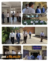 بازدید آقای دکتر مجیدی معاون مدیرکل حقوقی و جناب آقای دکتر گرجی حوزه مالی سازمان مرکزی با همراهی مسئولین استانی دانشگاه فرهنگیان استان فارس از مرکز شهیدمطهری شیراز 2