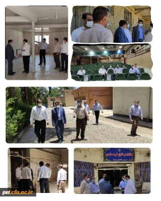 بازدید آقای دکتر مجیدی معاون مدیرکل حقوقی و جناب آقای دکتر گرجی حوزه مالی سازمان مرکزی با همراهی مسئولین استانی دانشگاه فرهنگیان استان فارس از مرکز شهیدمطهری شیراز