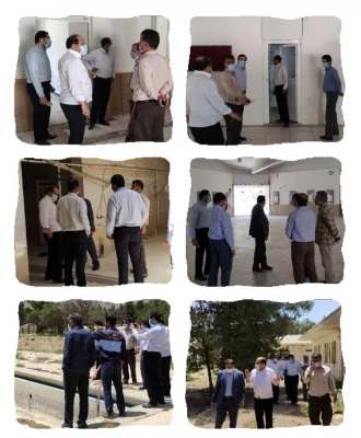 بازدید آقای دکتر مجیدی معاون مدیرکل حقوقی و جناب آقای دکتر گرجی حوزه مالی سازمان مرکزی با همراهی مسئولین استانی دانشگاه فرهنگیان استان فارس از مرکز شهیدمطهری شیراز 4