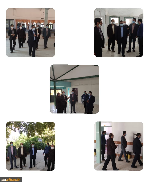 بازدید جناب آقای دکتر انصاری ودکتر حیدری از سازمان مرکزی دانشگاه فرهنگیان از مرکز شهید مطهری شیراز 2