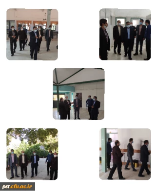 بازدید جناب آقای دکتر انصاری راد و جناب دکتر حیدری از سازمان مرکزی دانشگاه فرهنگیان از مرکز شهید مطهری شیراز