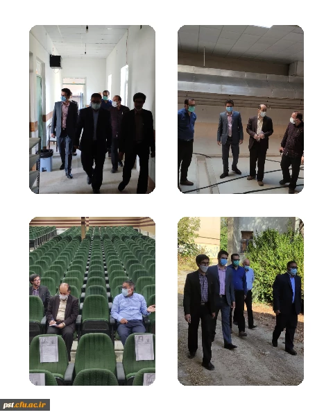 بازدید جناب آقای دکتر انصاری ودکتر حیدری از سازمان مرکزی دانشگاه فرهنگیان از مرکز شهید مطهری شیراز 2