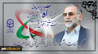 سالگرد شهادت دانشمند ارشد هسته ای دکتر محسن فخری زاده گرامی باد.
