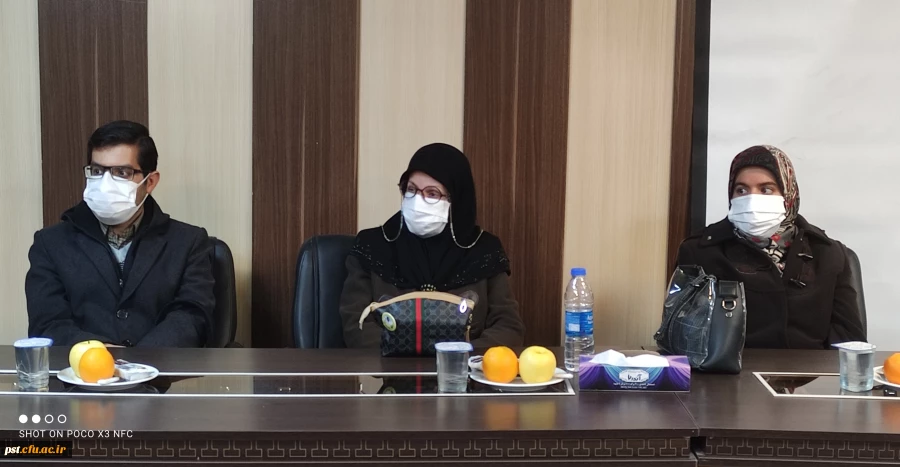 رونمایی از نامگذاری آزمایشگاه زیست شناسی دانشگاه فرهنگیان مرکز آموزش عالی شهید مطهری شیراز به نام شهید مدافع سلامت حاج سعید شفاعت 4