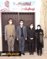 رونمایی از نامگذاری آزمایشگاه زیست شناسی دانشگاه فرهنگیان مرکز آموزش عالی شهید مطهری شیراز به نام شهید مدافع سلامت حاج سعید شفاعت 6