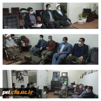 دیدار با نماینده ولی فقیه و امام جمعه محترم در شهرستان زرقان ،حجت الاسلام والمسلمین ربانی شیرازی 2