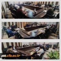 جلسه آمادگی و پذیرش دانشجویان بصورت حضوری در نیمسال دوم سال تحصیلی ۱۴۰۱_۱۴۰۰ 2