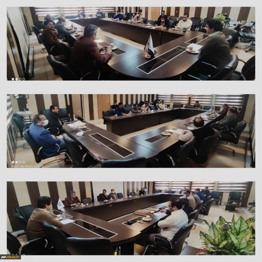 جلسه آمادگی و پذیرش دانشجویان بصورت حضوری در نیمسال دوم سال تحصیلی ۱۴۰۱_۱۴۰۰ 2