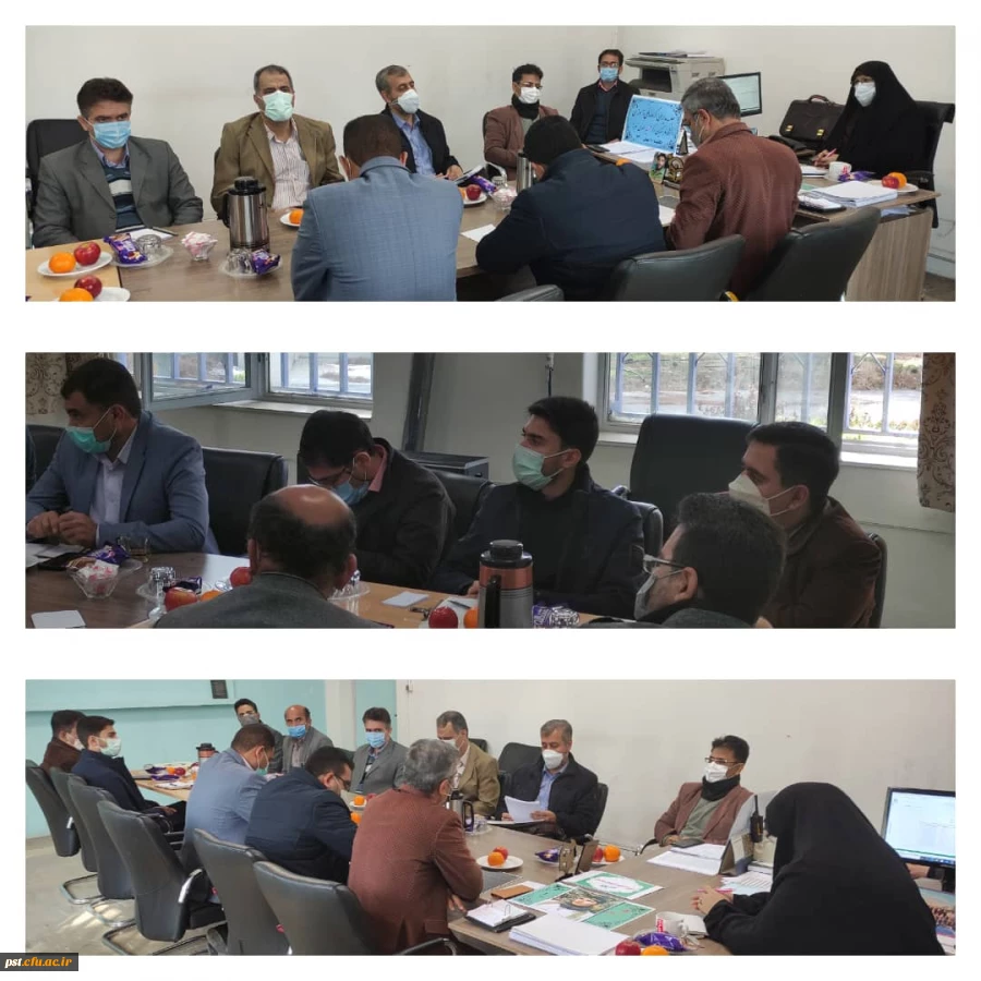 جلسه شورای آموزشی دانشگاه با حضور مدیران گروه های آموزشی 2