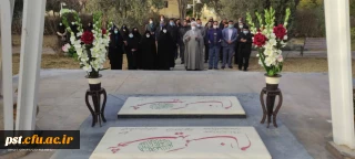 زیارت قبور شهدای گمنام و تجدید میثاق با شهداء و امام راحل