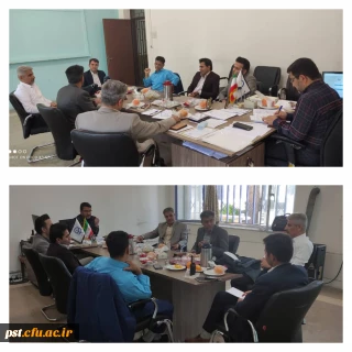 جلسه شورای مدیران گروه آموزشی مرکز شهید مطهری شیراز