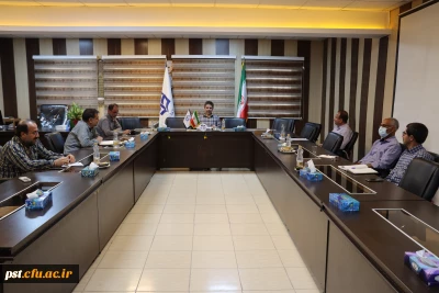 جلسه هماهنگی سرپرستان شبانه روزی برای پذیرش دانشجویان و برگزاری حضوری امتحانات پایان ترم نیمسال دوم سال تحصیلی ۱۴۰۱_۱۴۰۰