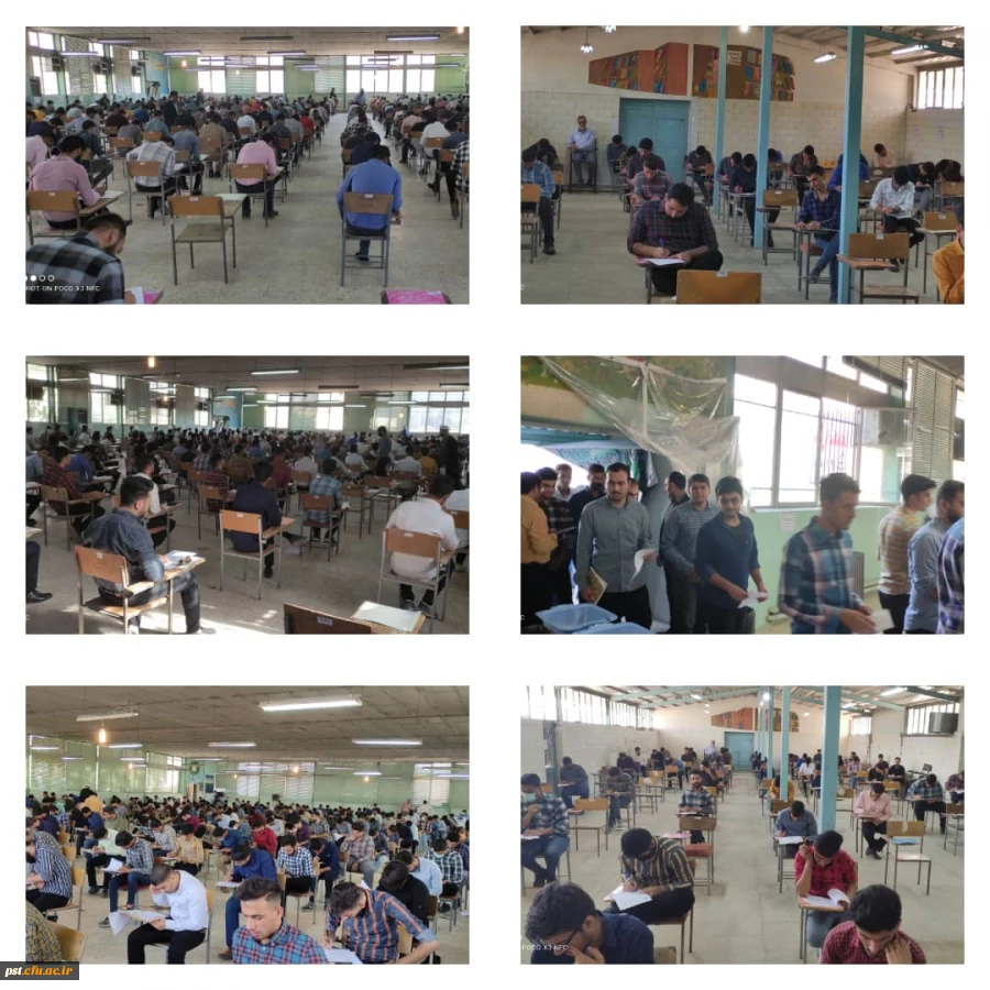 شروع امتحانات پایان ترم نیمسال دوم مرکز شهید مطهری شیراز 3