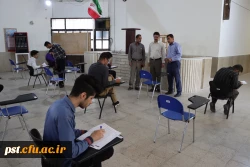 بازدید ریاست محترم مرکز شهید مطهری در دومین روز برگزاری امتحانات پایان ترم 7