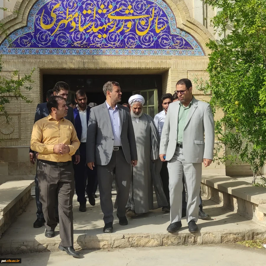 بازدید دکتر صحرایی  سرپرست محترم دانشگاه فرهنگیان از مرکز آموزش عالی شهید  مطهری شیراز  8