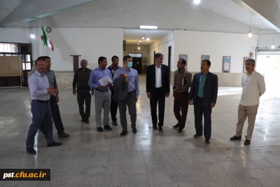 بازدید دکتر جمشیدی مدیرکل محترم دفتر فنی استانداری فارس و دکتر زارع شیبانی مدیریت دانشگاه فرهنگیان استان فارس از دانشگاه فرهنگیان مرکز شهید مطهری شیراز.