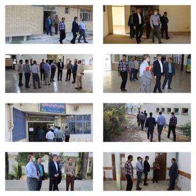 بازدید دکتر جمشیدی مدیرکل محترم دفتر فنی استانداری فارس و دکتر زارع شیبانی مدیریت دانشگاه فرهنگیان استان فارس از دانشگاه فرهنگیان مرکز شهید مطهری شیراز. 3