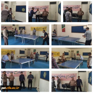 برگزاری مسابقات ورزشی به مناسبت هفته دولت ویژه کارکنان در مرکز شهید مطهری شیراز