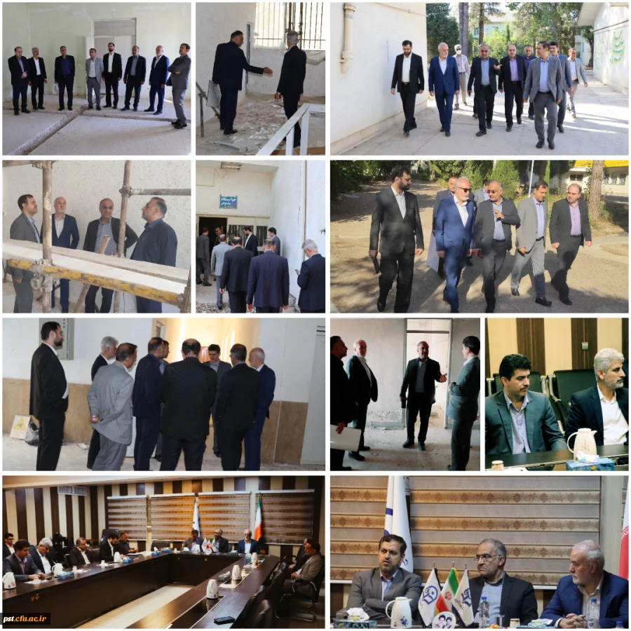 بازدید مسئولین استان از مرکز شهید مطهری شیراز 2