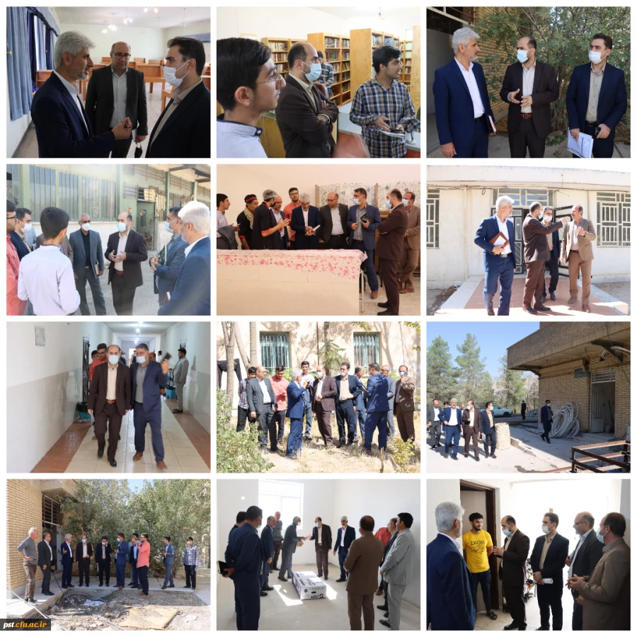 بازدید مسئولین حوزه برنامه ریزی خدمات و رفاه دانشجویی (سازمان مرکزی) از مرکز شهید مطهری شیراز
 2