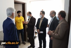 بازدید مسئولین حوزه برنامه ریزی خدمات و رفاه دانشجویی (سازمان مرکزی) از مرکز شهید مطهری شیراز
 2