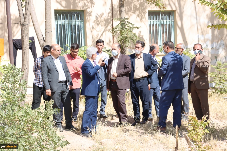 بازدید مسئولین حوزه برنامه ریزی خدمات و رفاه دانشجویی (سازمان مرکزی) از مرکز شهید مطهری شیراز
 2